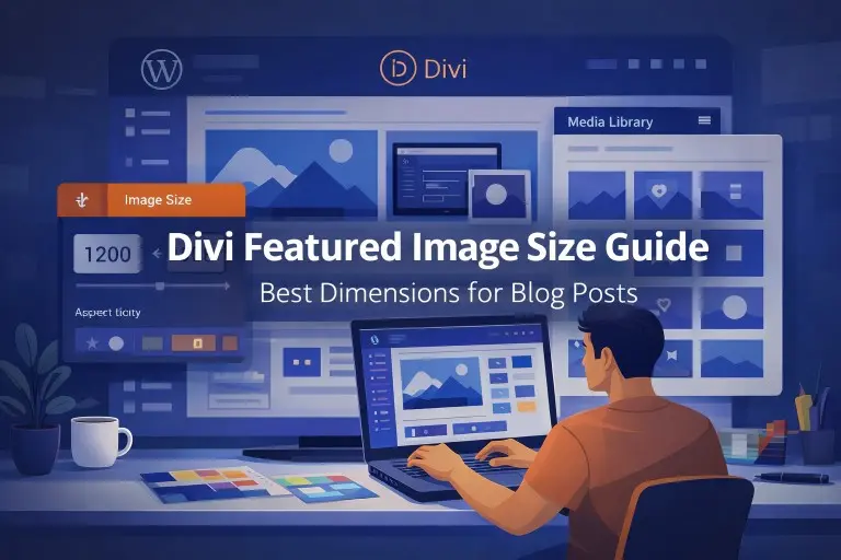 WordPress Featured Image Blog Post Divi Size (Best Dimensions + Optimization Guide)